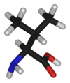 Chemical structure of Валин